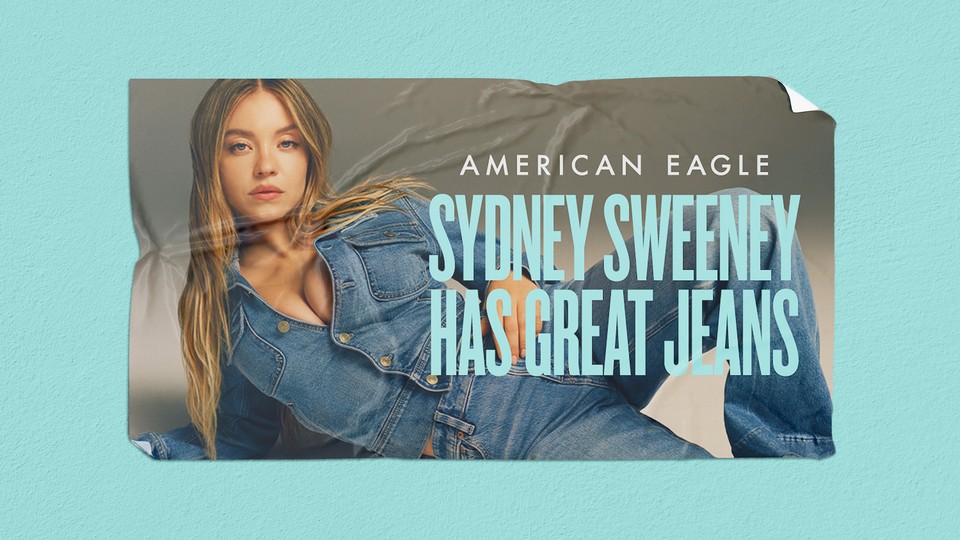 Image of Sydney Sweeney's American Eagle ad campaign