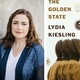 A photo of Lydia Kiesling and the cover of her new book, The Golden State