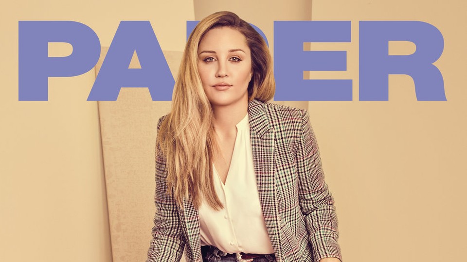 Amanda Bynes on the cover of Paper magazine