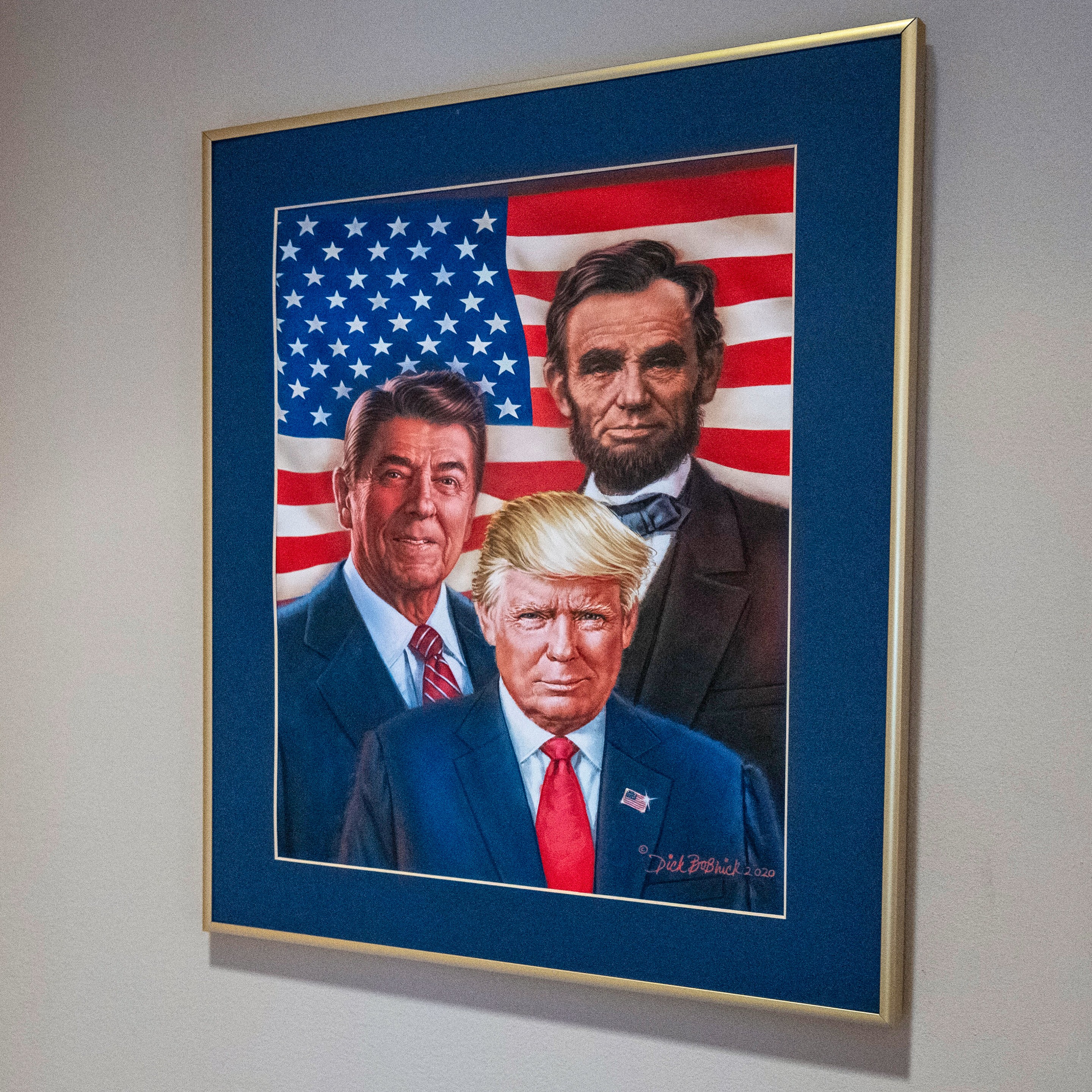 Dick Bobnick's painting 