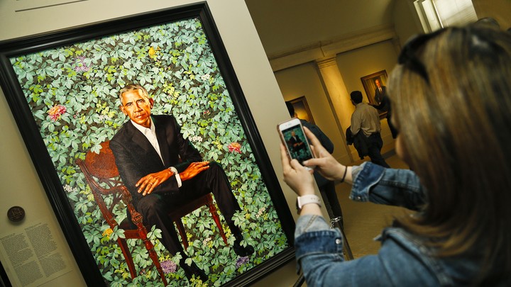 The Obama Effect At The National Portrait Gallery The Atlantic