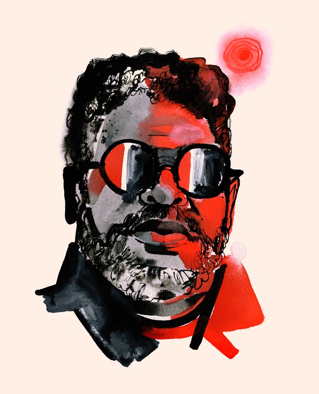 illustration of Mike Pondsmith