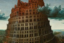 One of Pieter Bruegel the Elder's 1563 oil paintings of the Tower of Babel