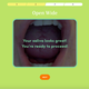 A screenshot of a web page with a photo of a mouth that says, "Your saliva looks great! You're ready to proceed!"