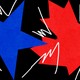 An illustration showing a U.S. star clashing with a Canadian maple leaf.