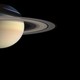 Saturn as seen from below