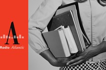 Woman holding books