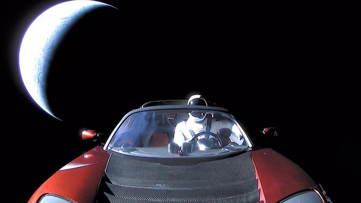 Where Is Elon Musk's Space Tesla Actually Going? - The Atlantic