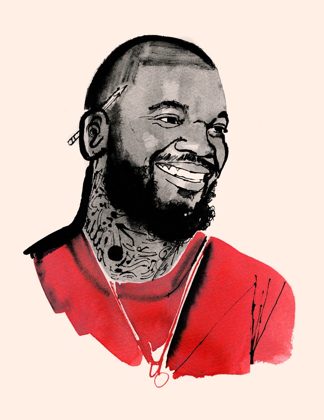 the game rapper drawing