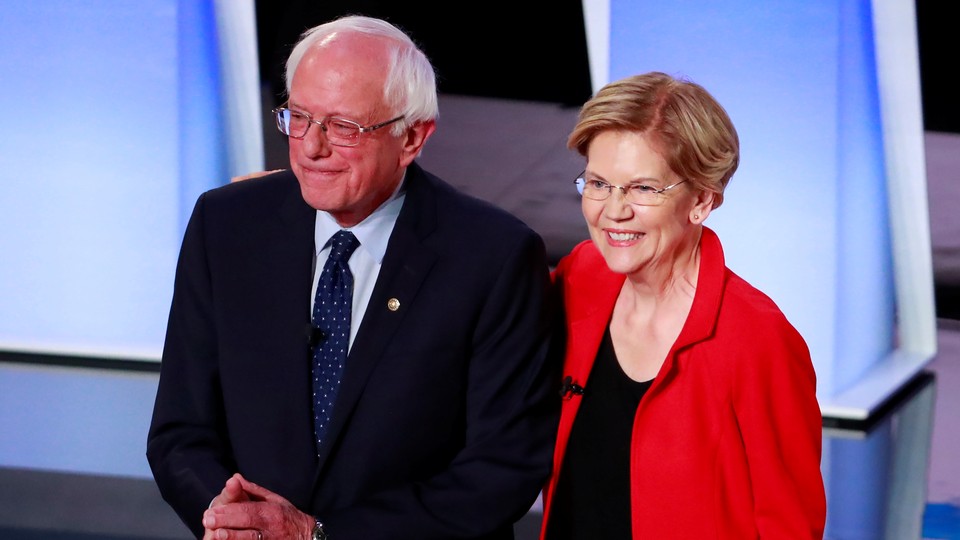 Bernie Sanders and Elizabeth Warren