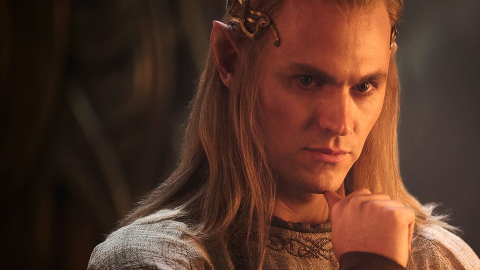 A blond-haired elf
