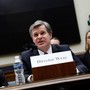 FBI Director Chris Wray testifies before the House Judiciary Committee on December 7.