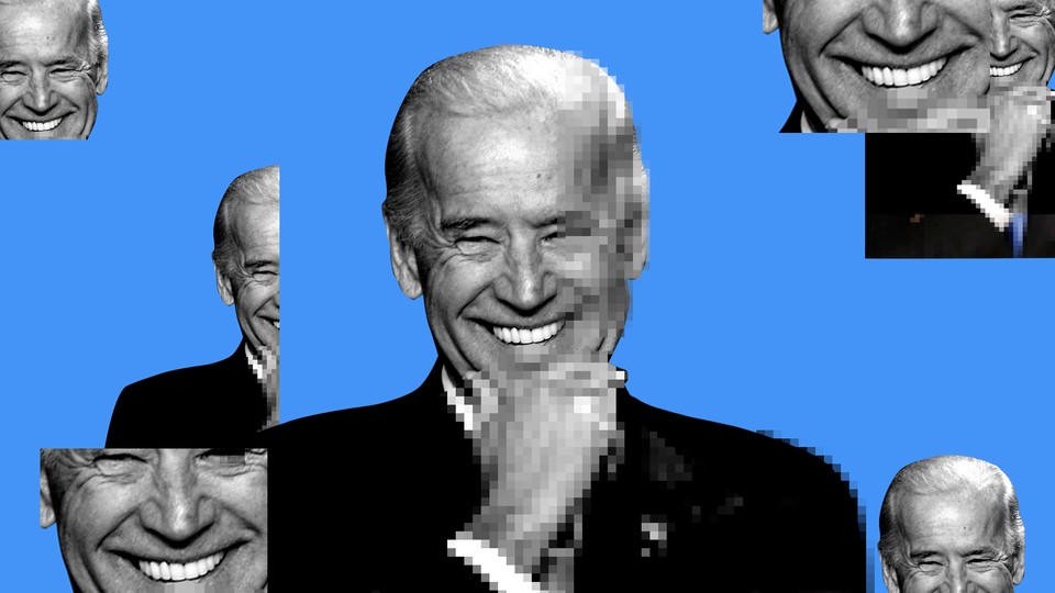 An illustration of Joe Biden.