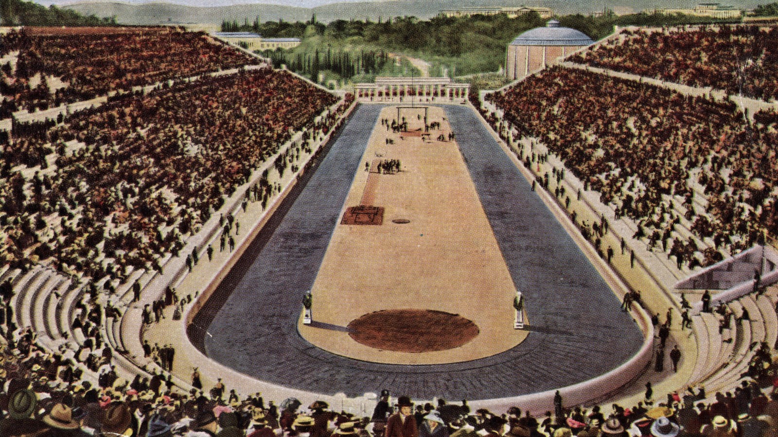 Первый ои. Первые Олимпийские игры в Афинах 1896. Стадион в Афинах 1896. Стадион в Олимпии в древней Греции.