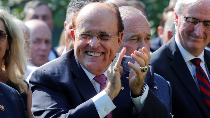 Rudy Giuliani, a lawyer for President Donald Trump and the former mayor of New York City