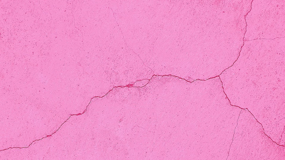 A pink wall