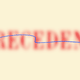 An illustration of the word "precedent" with a strikethrough line