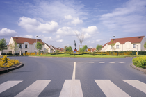 Peaceful-looking American street