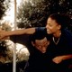 A still from the movie Love & Basketball with two characters playing one-on-one