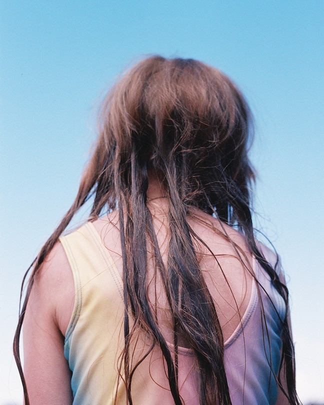 girl in bathing suit