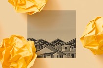 A cluster of homes