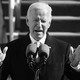 Joe Biden delivering his inaugural address
