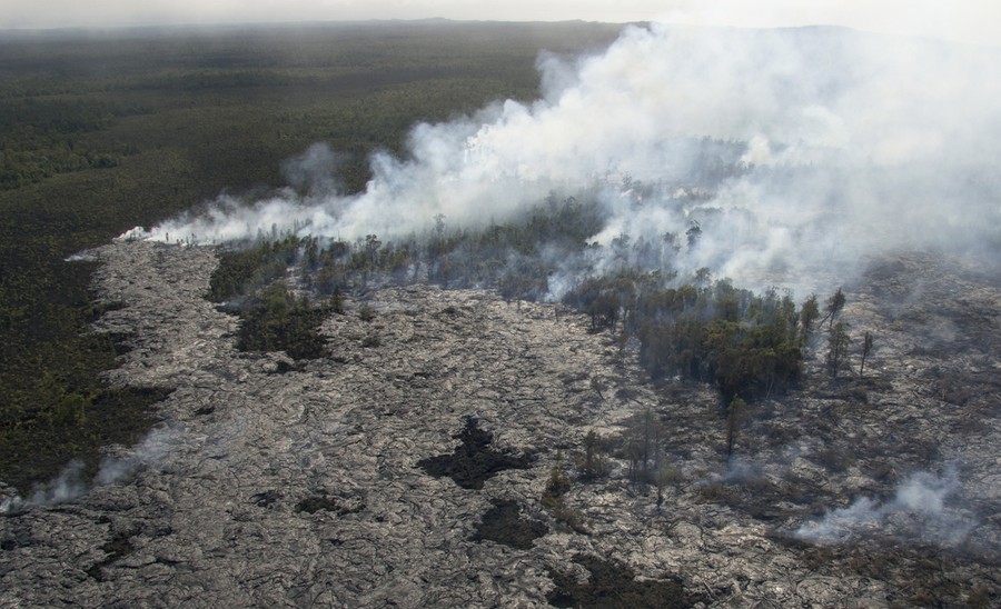 Lava Flow Threatens Pahoa, Hawaii - The Atlantic