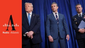 President Donald Trump, Defense Secretary Pete Hegseth, and General Dan Caine