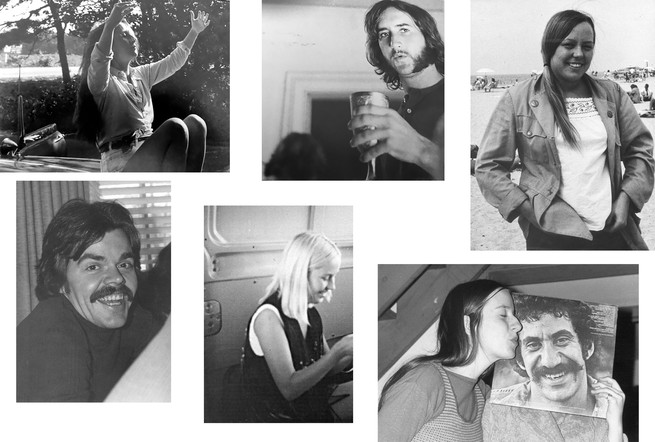 Dianne Marino, Jimmy Woodman, Windsor Green, Debbie Mourey, Linda Eichenfeldt, and Gary Olson, in 1971.