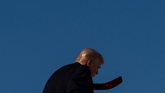 Trump’s Stuck in a Bind of His Own Making