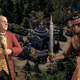 A screenshot of two rivals facing off in “Civilization VII”