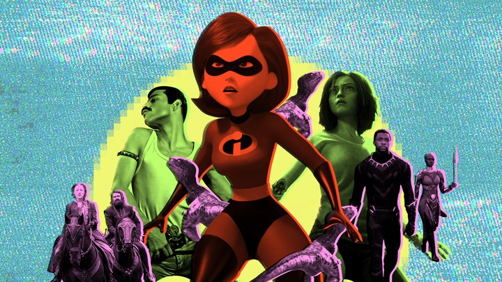Characters from 'Incredibles 2,' 'Black Panther,' and more