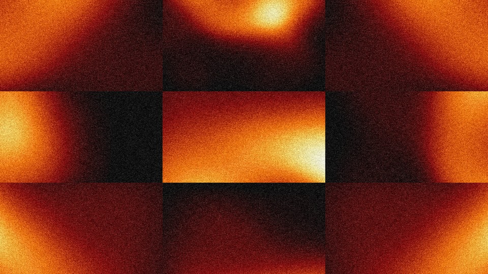 Illustration made from an image of a black hole detected via telescope