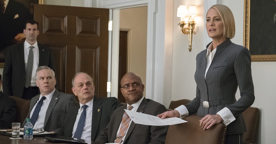 House Of Cards Season 6 Review Claire Triumphs Coldly The Atlantic