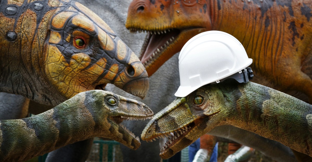 T. rex's big, bare teeth? They may be a myth, study says - The Washington  Post