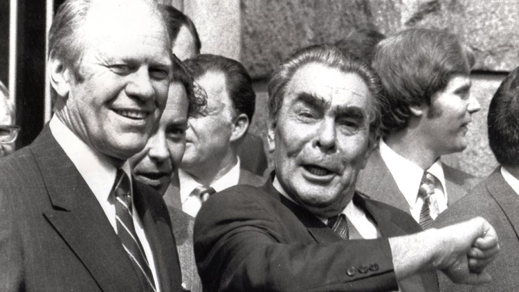 Leonid Brezhnev Pledged Russia #39 s Loyalty to Gerald Ford 42 Years Ago