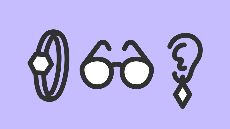 AI wearables illustration