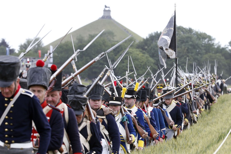 Reenacting the Battle of Waterloo The Atlantic