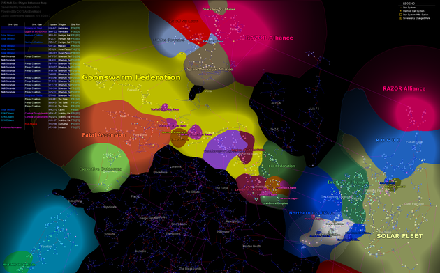 Eve Online Territory Map The Internet's Great War: An Interview With Andrew Groen, Author Of  'Empires Of Eve' - The Atlantic