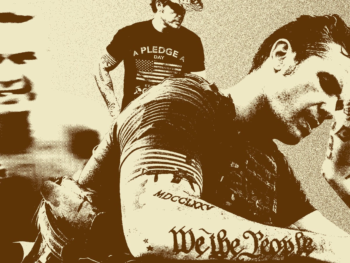 The Tattoo That Tells the Story of Trump's Second Term - The Atlantic, image size:1200x900