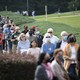 People line up at an early-voting location in Fairfax, Virginia.