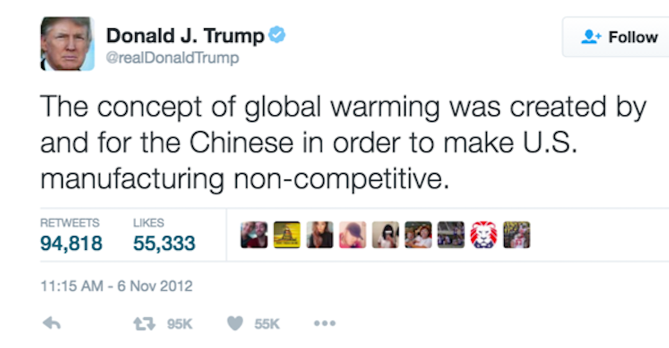 Trump Time Capsule 117 Chinese Climate Change The Atlantic