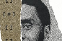 Illustration with a photo of Diddy and a marked box on a form