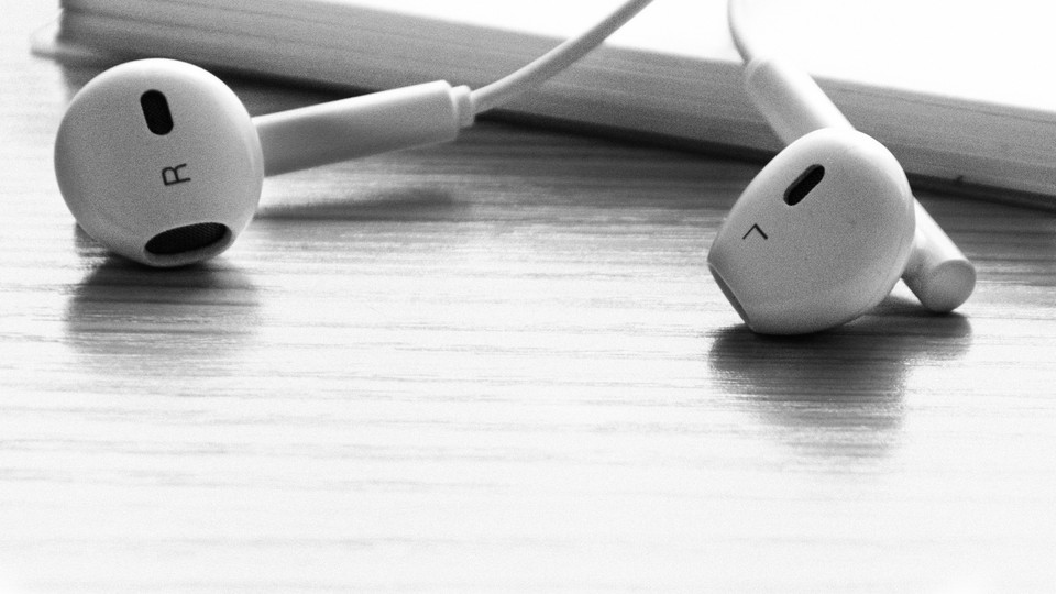 A pair of headphones