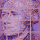 A gif of Alexander Hamilton, fading into blur