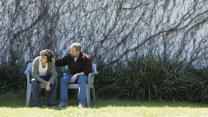 Timothee Chalamet and Steve Carell in 'Beautiful Boy'
