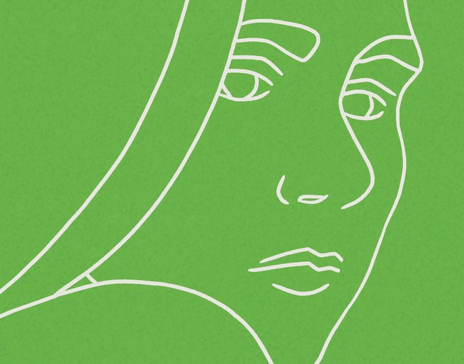 illustration of a face