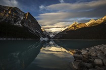 A picture of Lake Louise in the Canadian Rocky Mountains