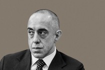 Emil Bove III, a top Justice Department official, stares to the side