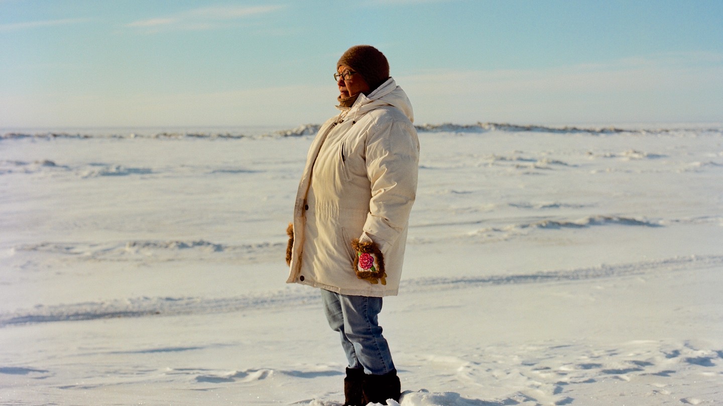Josephine Tatauq Bourdon, a 30-year veteran teacher, in Nome, Alaska